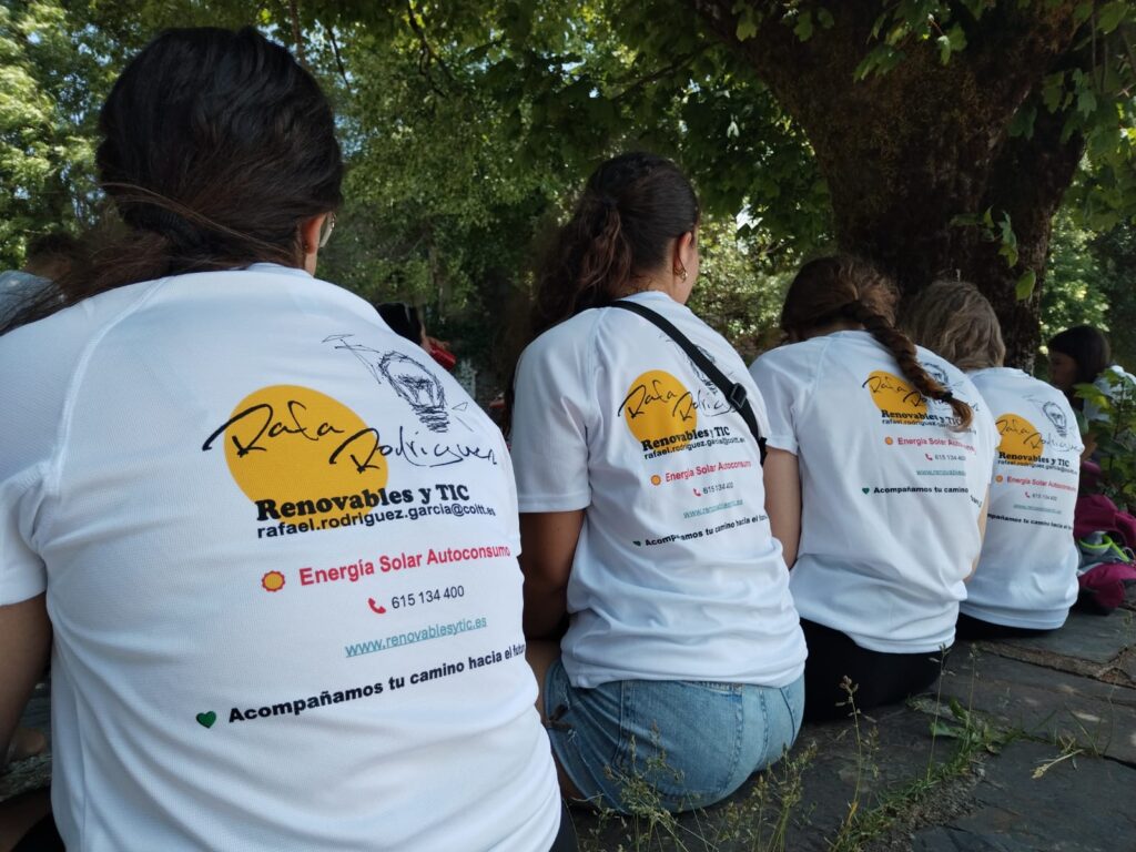 Renovables Y Tic con IES Al-Iscar Camino de Santiago 2025