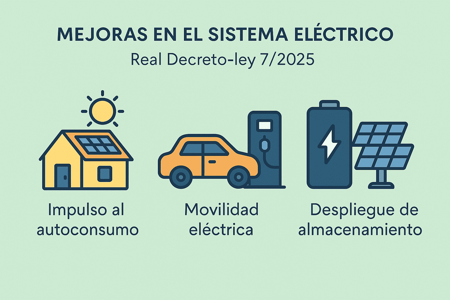 ACTUALIDAD. 📢 NOVEDADES ENERGÉTICAS | Real Decreto-ley 7/2025 ⚡IMPULSO AUTOCONSUMO